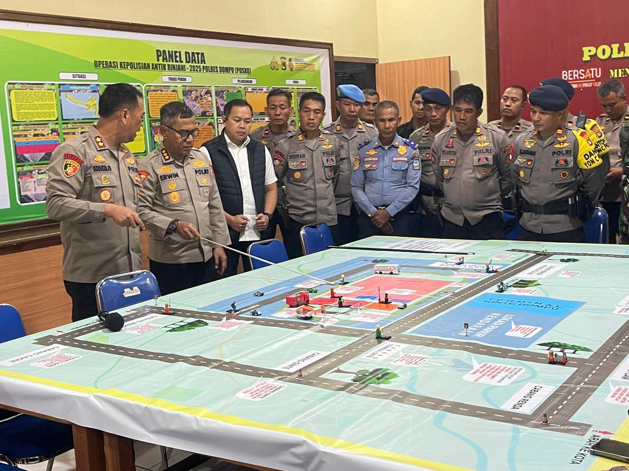 Dansatbrimob Polda NTB Tiba di Bima, Cek Kesiapan Pengamanan WM ...